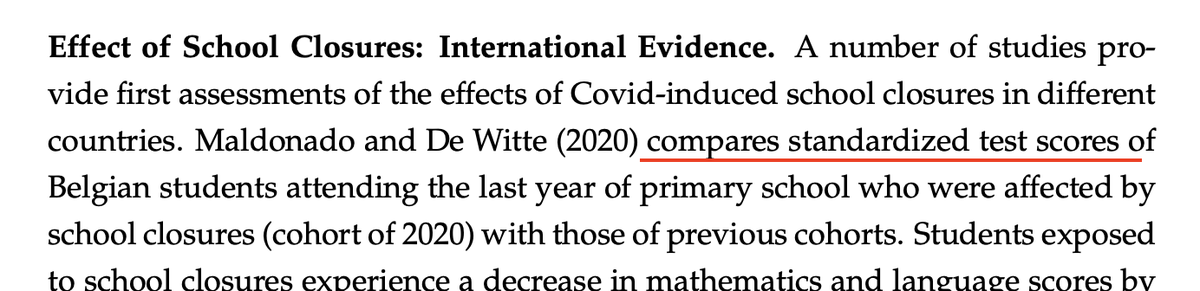 test scores measure learning ... yay