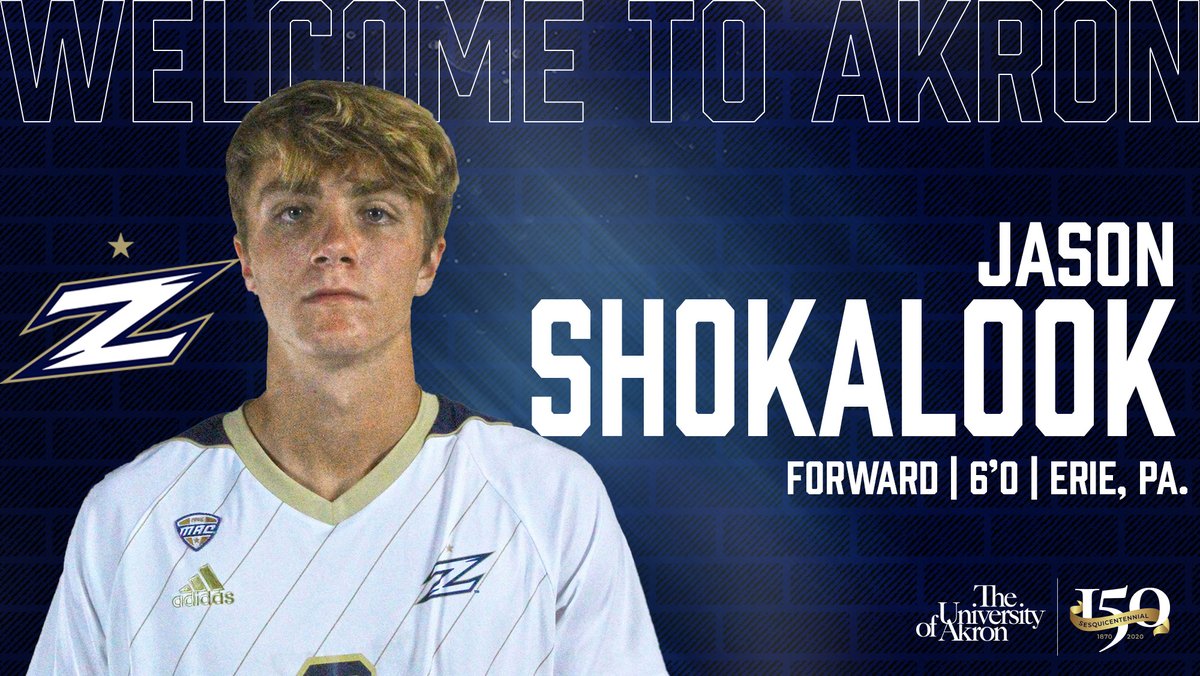 ZipsMSoc's tweet photo. Please welcome newcomer Jason Shokalook to the @ZipsMSoc family.

#ZipsRiseTogether | @ZipsMSoc https://t.co/c2P2p8AA3u