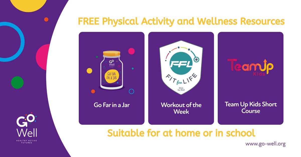 gowellwithus's tweet image. 📣Calling all School Staff and Parents  📣

We have just released some FREE resources on our website to support you with keeping your children active and well through Lockdown 3.

It is all open access to view and download via our website here - zcu.io/cfUE