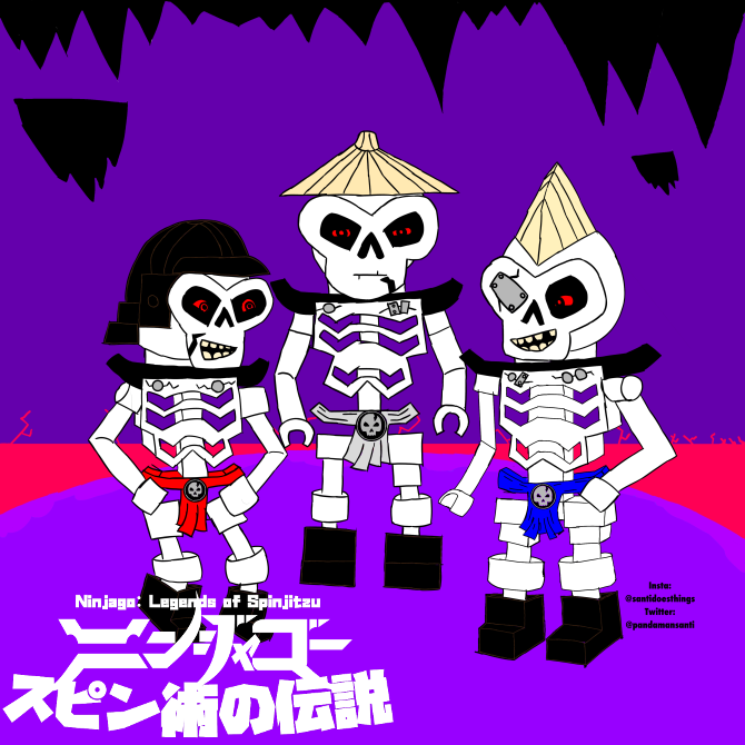 NinjagoFanime's tweet photo. Oh no it's the Skulkin!!! We're under attack!! Lovely drawing done by @pandamansanti! Who's ready for the Hype x Ninjago launch?!
#Ninjago #NinjagoFanime #NinjagoART #LEGOninjago https://t.co/inCKTTvB2W