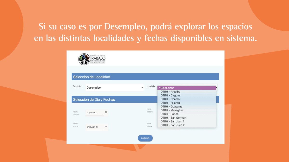 DTRHPR's tweet photo. Citas telefónicas disponibles para individuos con puntos controvertibles en casos por desempleo. Dado a que las citas son atendidas telefónicamente, podrá seleccionar cualquier localidad y podremos ayudarle con su caso. https://t.co/6tXrpldknQ