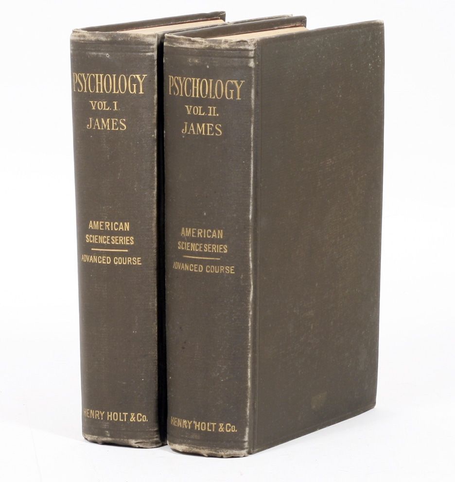 What has since become a foundational text that is still used in psychology classrooms in universities across the US, it took William a decade to complete The Principles of Psychology.