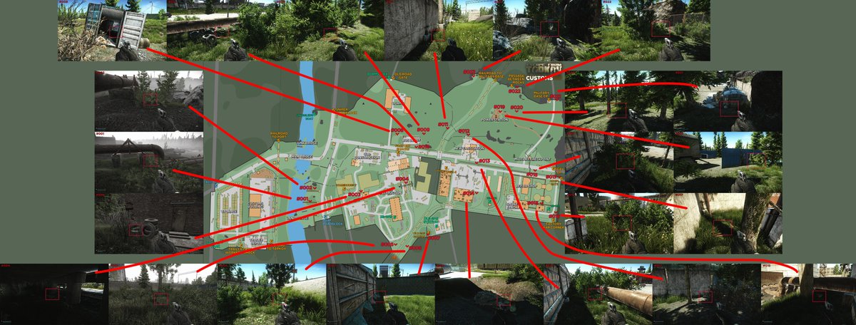 EFTintel's tweet photo. #EscapeFromTarkov #Custom #Stashes https://t.co/IlkpNVIkvo