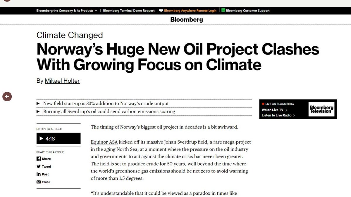 with the Norwegian government massively invested in fossil fuels . Getting it yet? Diversion doublethink and protecting their own arses by demonizing livestock agriculture, with Wellcome & YARA massively invested also in global corporate crops agriculture.