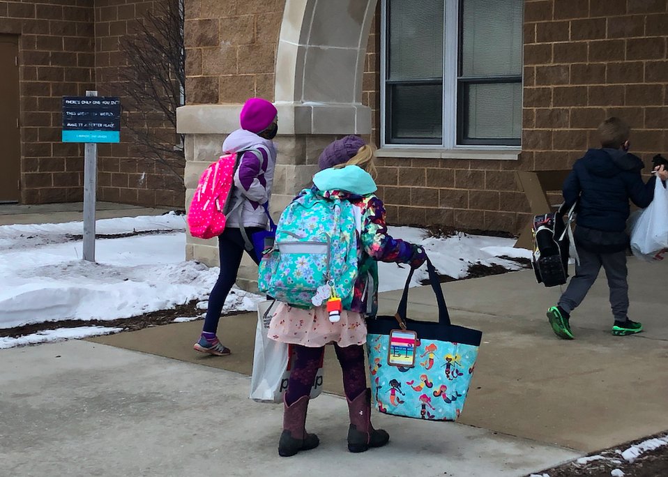 We welcomed back our precious students this morning! There are endless smiles and positive energy in this school today. #RaiderStrong