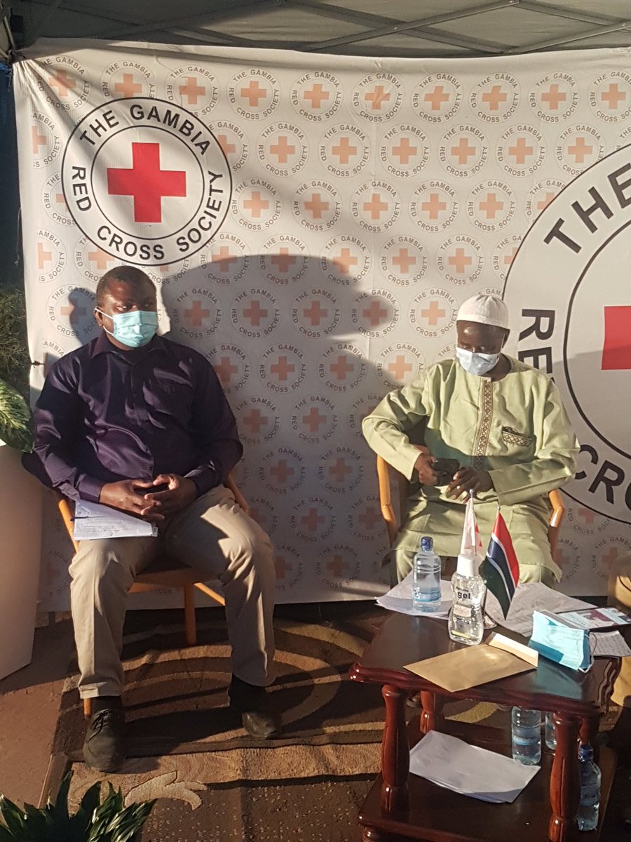 GambiaRedCross's tweet photo. At the #GRCSVirtualConcert, the Hon. Minister of @MohGambia has urged that we should not relent our efforts in the fight against #COVID19.
Thank you, our partners and donors for the support.
The virtual Concert is proudly supported by @IFRCAfrica. https://t.co/pzrYHT28MZ