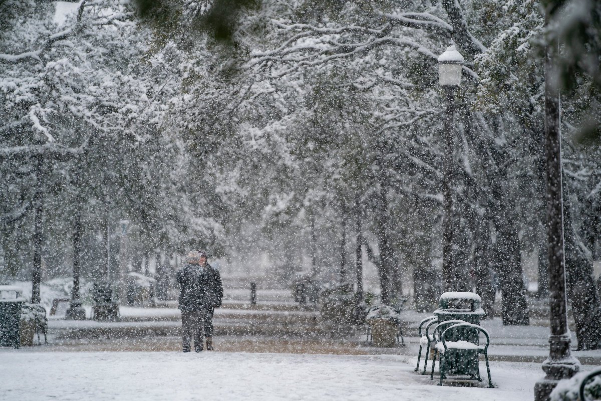 TAMU's tweet photo. ❄️ 1.10.2021 at #TAMU ❄️ https://t.co/uyfi9bZHIc