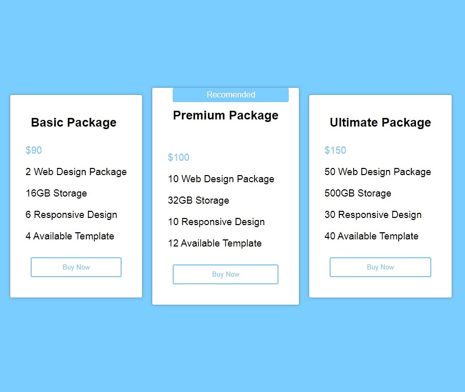 CodeBlock2's tweet image. Pricing Table Card | HTML CSS only
Watch: youtu.be/16OD3FLswDE
