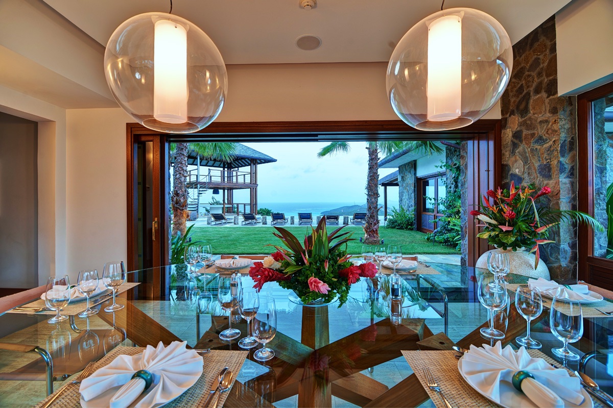 Il Sogno Villa at Canouan Estate Resort &amp; Villas - full staff, four separate cottages for added privacy. For further details please contact reservations at reservations@canouan.com