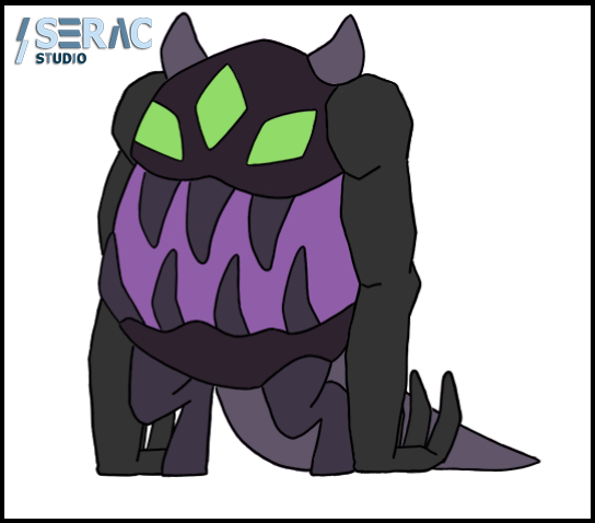 StudioSerac's tweet photo. Enemigo de nuestros protagonistas y de todo el clan de mineros desde hace milenios. Aquí está el jefe final: 👿👿 ¡NOMED! 👿👿

#IndieGameDev #indiedev #gamedev #conceptart https://t.co/YleyyEh2Ci