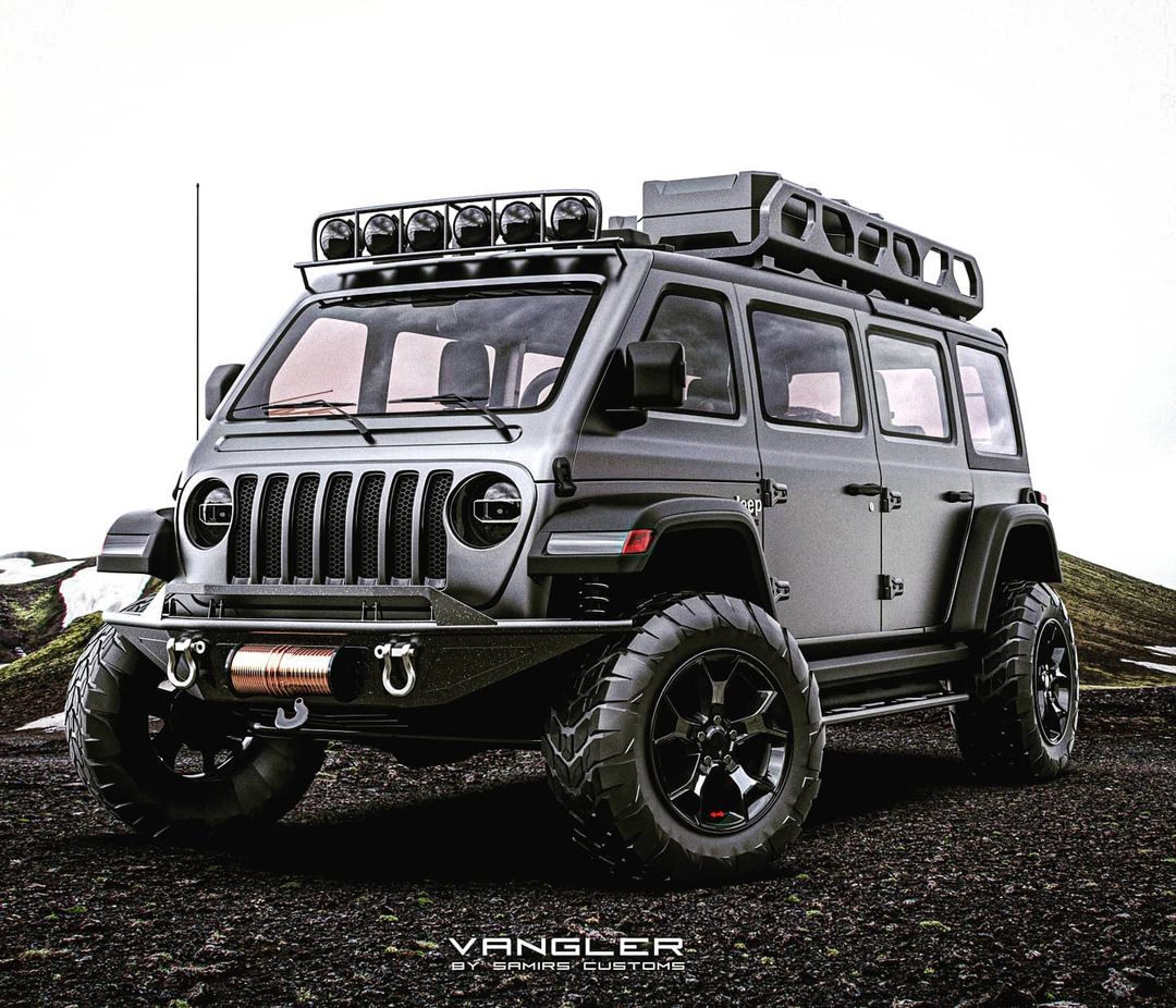 Flotillera's tweet photo. La van de @JeepMx que nunca existirá 😍
El diseñador Samir Sadikhov ha imaginado en Instagram cómo sería la van de la marca americana. 😎
La ha llamado #Vangler y le ha dado el equipamiento todo terreno de #Jeep 😯👌 https://t.co/NXmkpWdCe3