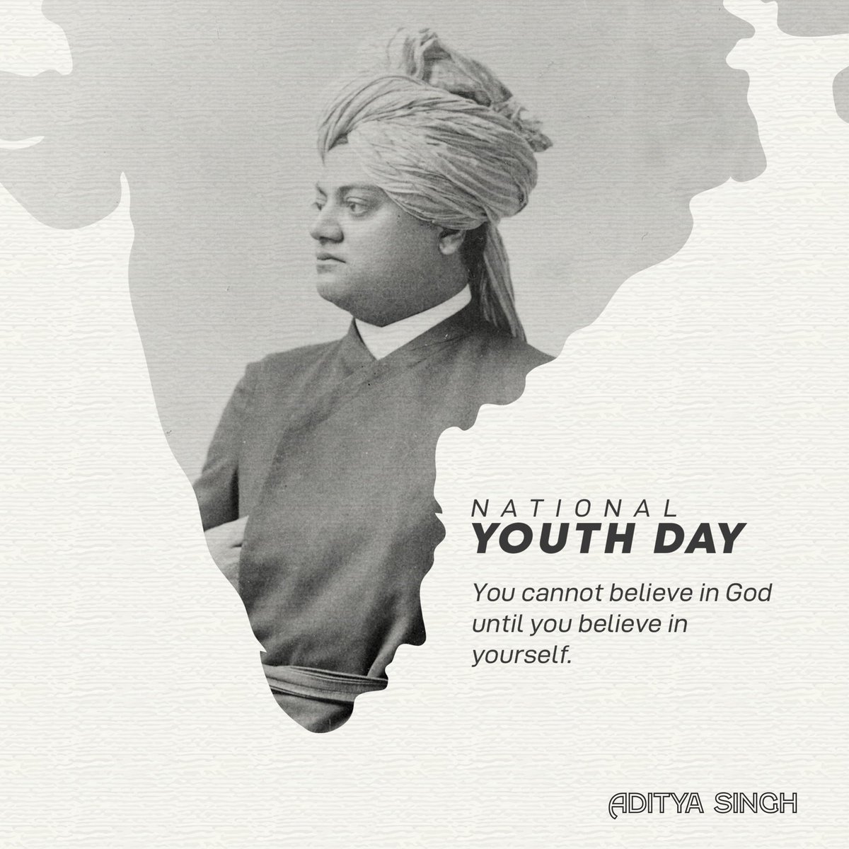 “Take Risks in your Life,
 If you Win, you can Lead!
 If you Lose, you can Guide.
Wish you all a #HappyNationalYouthDay'

#SwamiVivekananda
#Youthday #स्वामी_विवेकानंद  #Spirituality #Hinduism #SwamiVivekanandaJayanti #स्वामी_विवेकानंद_जयन्ती #युवा_दिवस