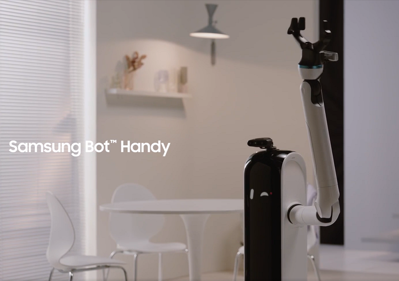 amandablain's tweet photo. How about @Samsung #BotHandy ...
An AI Robot that can load your dishwasher, sort your laundry, set the table and pour you a glass of wine? :)
Coming someday soon... :D
#Robots #CES #CES2021 https://t.co/JTuZDrMYhB