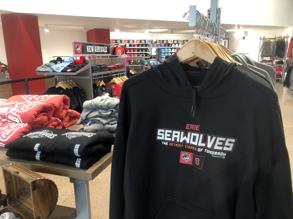 erie_seawolves's tweet photo. New @Tigers of Tomorrow performance tech tees and hoodies have arrived! https://t.co/m3wLotnWDj https://t.co/mWe5ObHBse