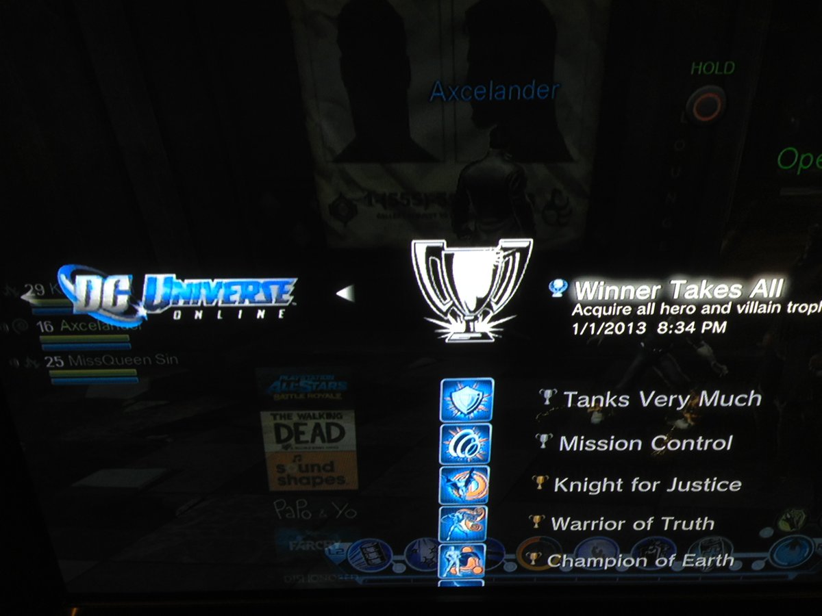 However, holiday break 2012 will be the time that cements DCUO's legacy to me.I have my final chemotherapy, and that means I won't be traveling for the holiday. On top of that, I'll be alone.I throw myself back into DCUO. It's all I play and pretty much all I do.