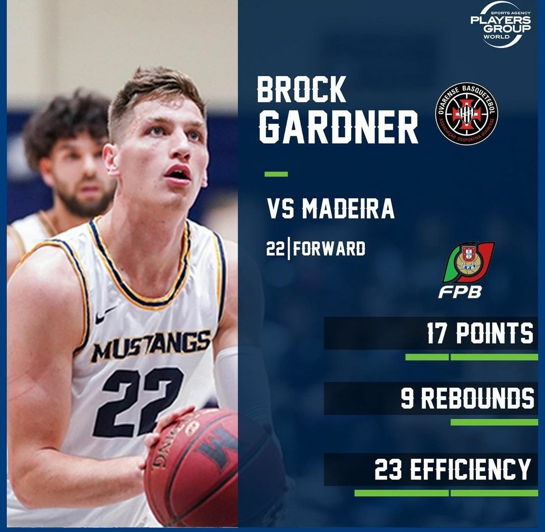 Back to back big time games for Tri-City Christian alum <a href="/brockbgardner/">Brock Gardner</a> in Portugal to finish 2020! The versatile 6'7" wing is putting up #s in his 1st professional season <a href="/fpbasquetebol/">Basquetebol Portugal</a>. Proud of you Brock!