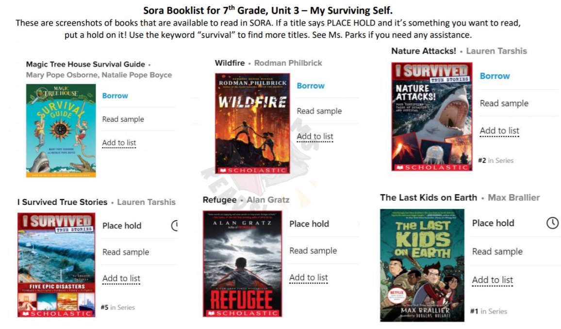 JMS_Reads's tweet photo. Panthers: Check out our independent reading list for ELA Unit 3! All books are available for you to check out via SORA. Happy reading!!! @DcpsLibrary #DCPSLearnatHome #LibraryLiteracyLeaders #DCPSLibrariansChampionLiteracy https://t.co/qmxDJgguyJ