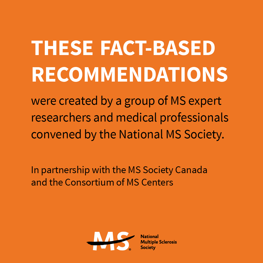 Medical experts convened by the National MS Society agree the COVID-19 vaccines are safe and should be administered to people with MS. Read the full guidance on the Society’s COVID-19 website: ntlms.org/COVID19Vaccine…. #MultipleSclerosis