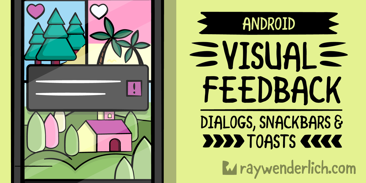 🤔  Ever tap a button, stare at an unchanging screen and wonder “did that work? Is this doing anything?” Feedback is an incredibly important part of UI design, as <a href="/jemmsla/">Jemma Slater</a> shows you in Visual Feedback: Dialogs, Snackbars and Toasts, available now: buff.ly/39qgBXB