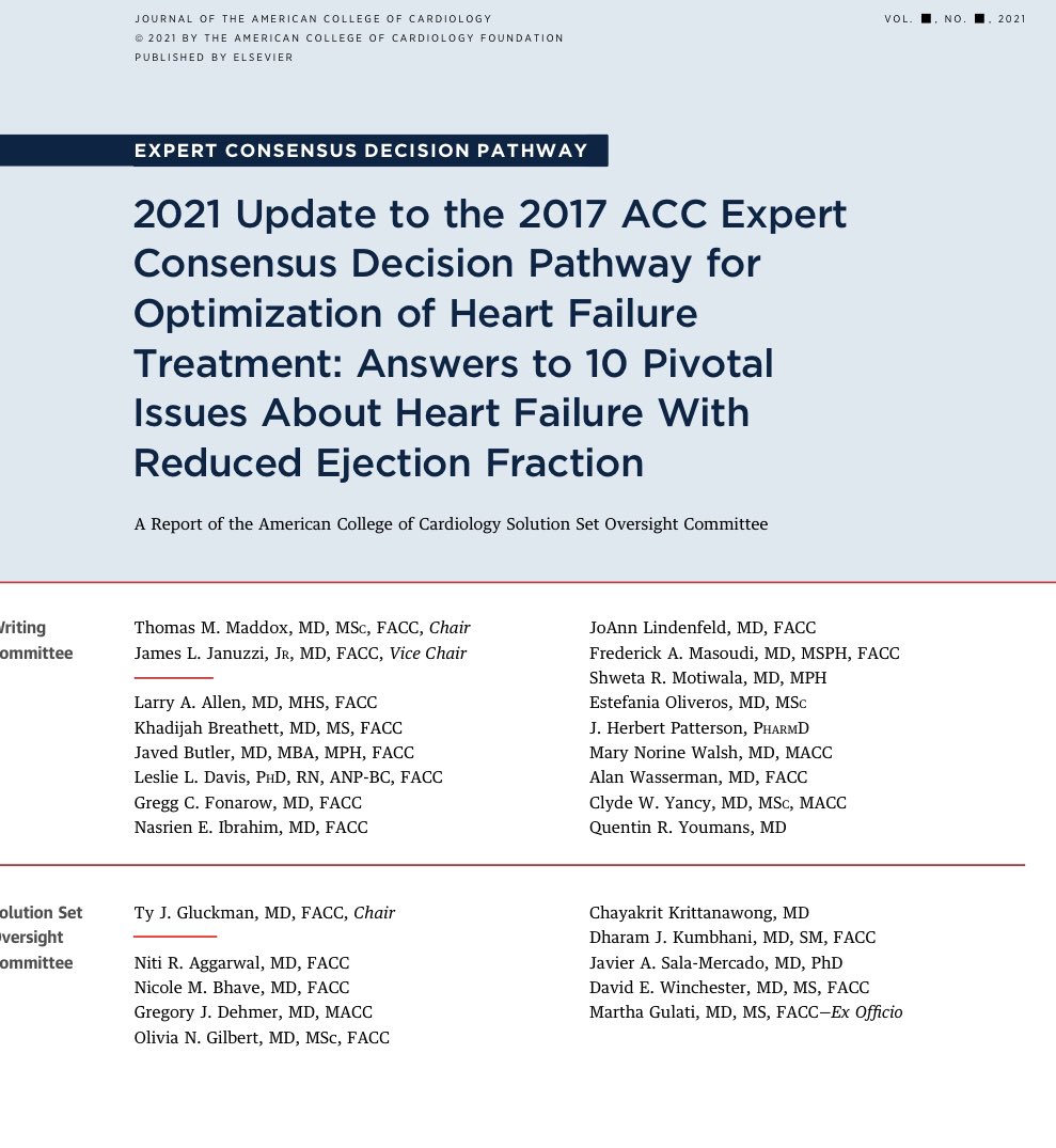 Actualización del Consenso de Expertos: 10 pasos para optimizar el tratamiento en  #InsuficienciaCardiaca con Fey-r #ARNI principal i-SRA, no se requiere pre tx con IECA/ARAIIARNI/IECA/ARAII + BetaMRA sintomáticos; luego #iSGLT-2 se sumanPRINCIPIOS #CardioEd