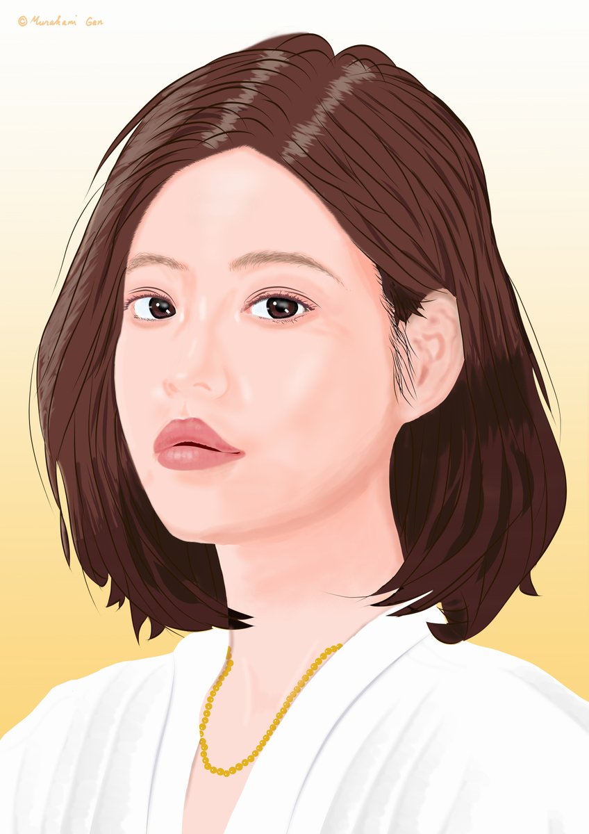 murakami_gen's tweet photo. A happy new year😃‼️
This is the first drawing of 2021🥰

#kawaii  #illustrationart  #illustration #illustrator #japanesegirl #portraits https://t.co/RP9muiTyy2