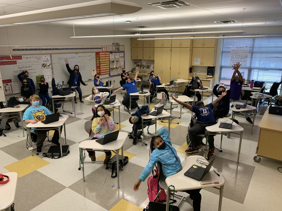 DallastownSD's tweet photo. This week is #DASDCares Week. Each day our students and staff will celebrate being Compassionate, Accountable, Respectful, Ethical and Service-Minded. Check out @DAISCommunity wearing their Dallastown CARES t-shirts! https://t.co/dBB9U5DSEw