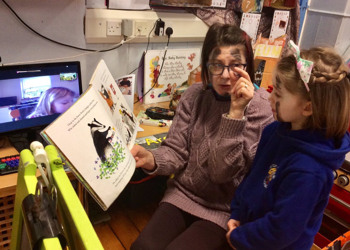 elton_school's tweet photo. KS1, at school & home, have been looking at Emily Gravett’s book ‘Tidy’. To get a good feel of the main character, they hit the face 🎨 paint and added the markings of a badger🦡.
#oneclass #workingtogether #lockdownlearning
#derbyshiredales #peakdistrict https://t.co/tDsd4xojsJ