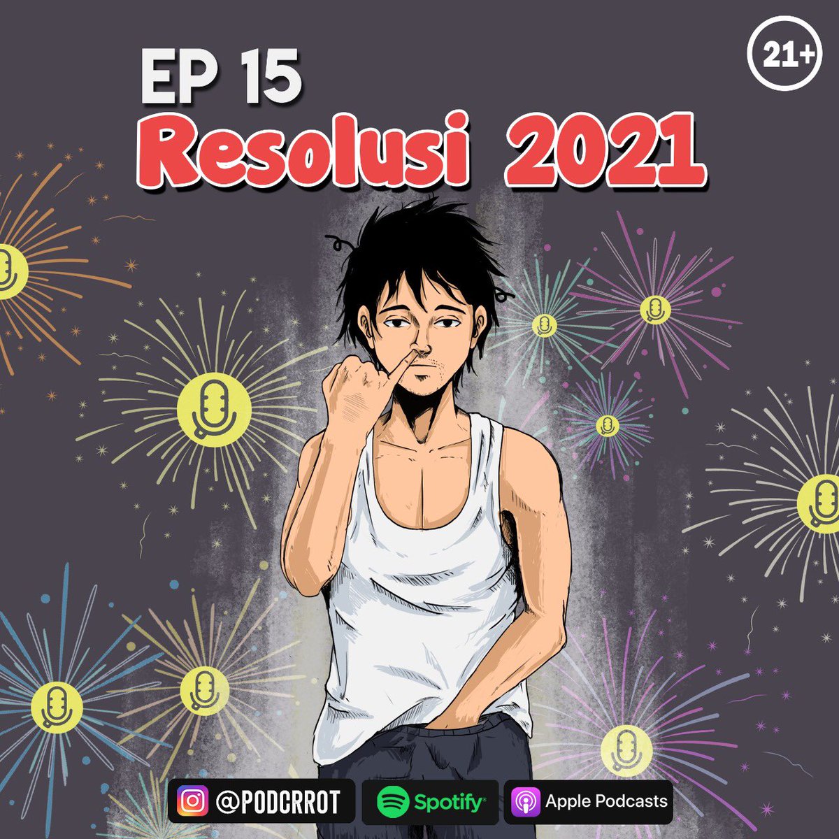 podcrrot's tweet photo. EP 15 - RESOLUSI 2021
Resolusi tidak akan merubah apapun, bilamana dari dalam diri kamu tidak berubah.. 
Jadilah seperti adaptor, dia mudah adaptasi pada tahun, zaman, dan waktu apapun..

Linknya gaes:
https://t.co/hPzmbfjpEH

#OurPrideKyungsooDay #DYODAY2021 #tidur https://t.co/bwUEsd5QFJ