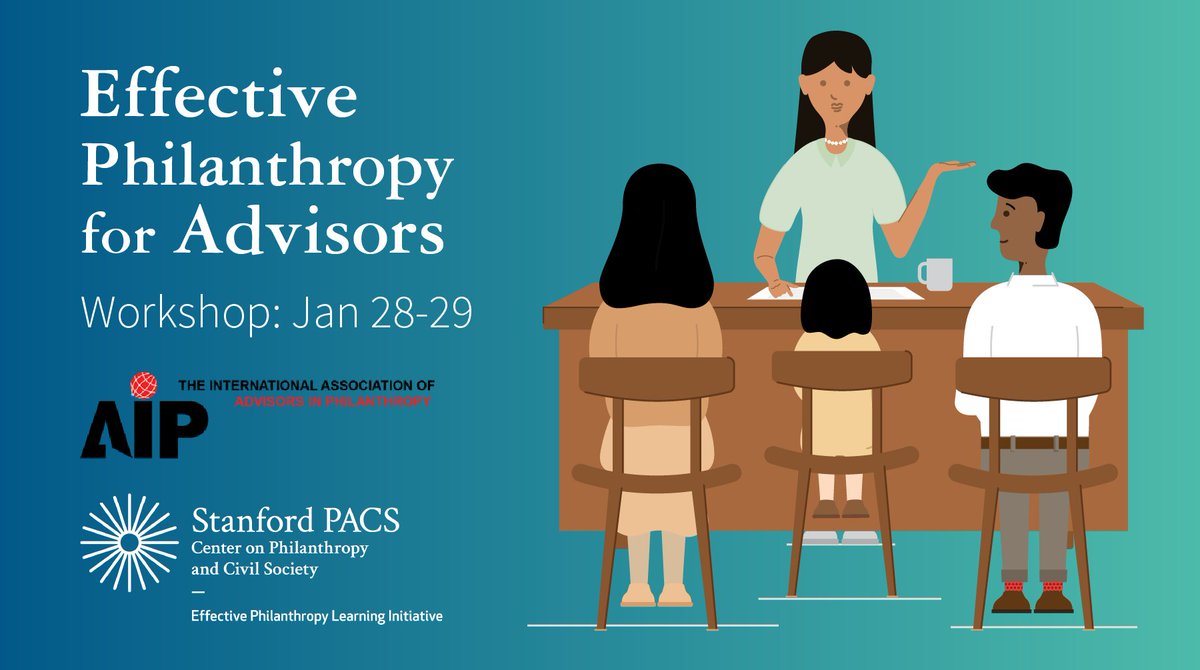 We made it through the holidays! Your clients were likely bombarded w/ charitable requests last year. Join the new <a href="/StanfordPACS/">Stanford PACS</a> "Effective Philanthropy for Advisors" Workshop &amp; help your clients get more strategic w/ their #philanthropy. Sign up: bit.ly/3nzQAdp