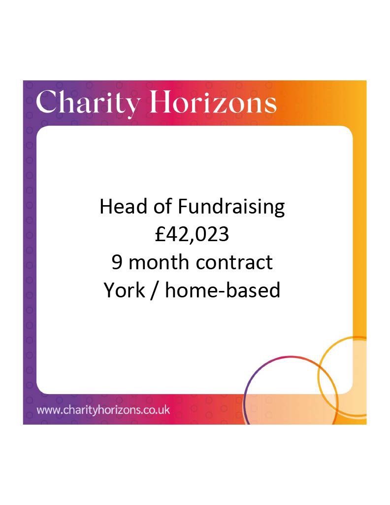 Another brilliant role - message @CharlieMynardCH or @LeaRobertsCH for the details! #charityjobs #recruitment #headof #fundraising #seniorlevel #national #charity #newrole #newstart #career
