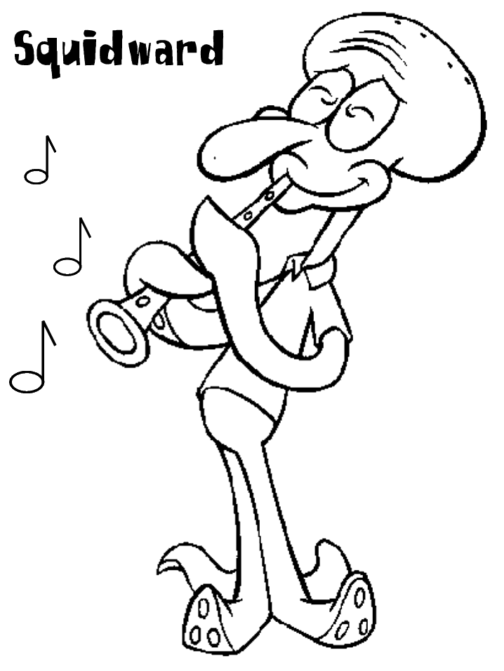 my collection of this single squidward illustration (a thread)