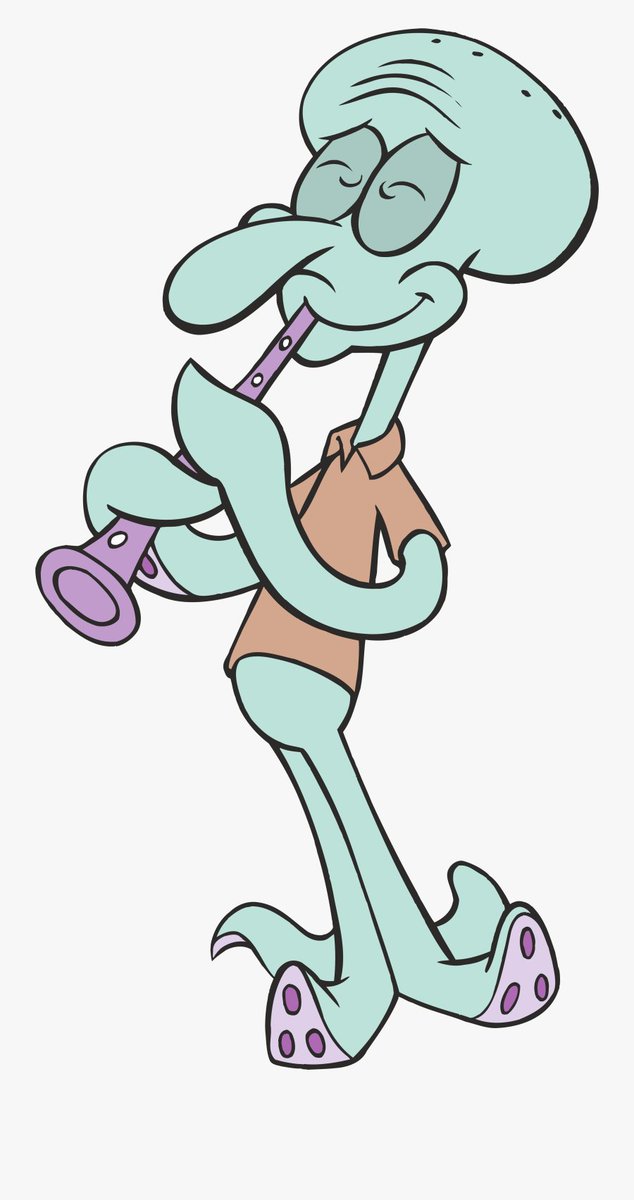 my collection of this single squidward illustration (a thread)