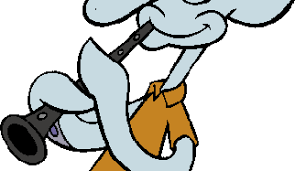 my collection of this single squidward illustration (a thread)