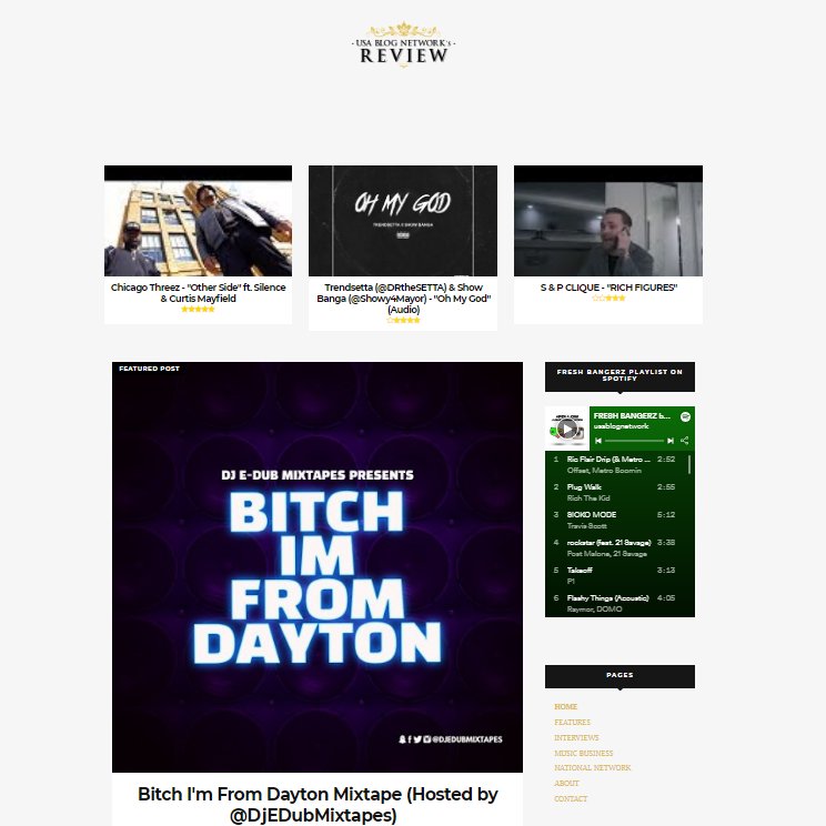 StateNoize's tweet photo. #Usablognetwork Featured #NewMixtape Bitch I'm From Dayton Mixtape (Hosted by @DjEDubMixtapes) https://t.co/ea0X15ICw6 https://t.co/qfrZhTeZR0
