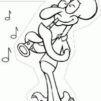 my collection of this single squidward illustration (a thread)