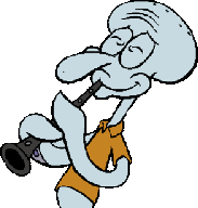 my collection of this single squidward illustration (a thread)