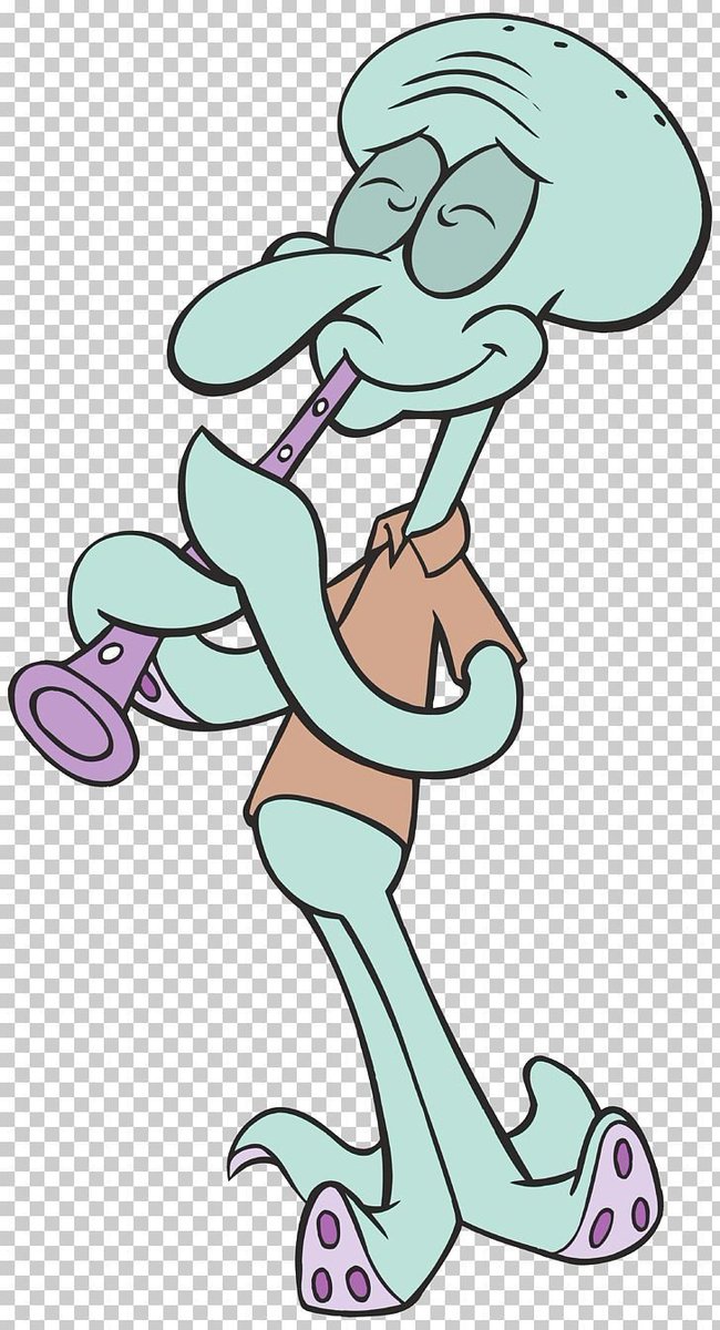 my collection of this single squidward illustration (a thread)