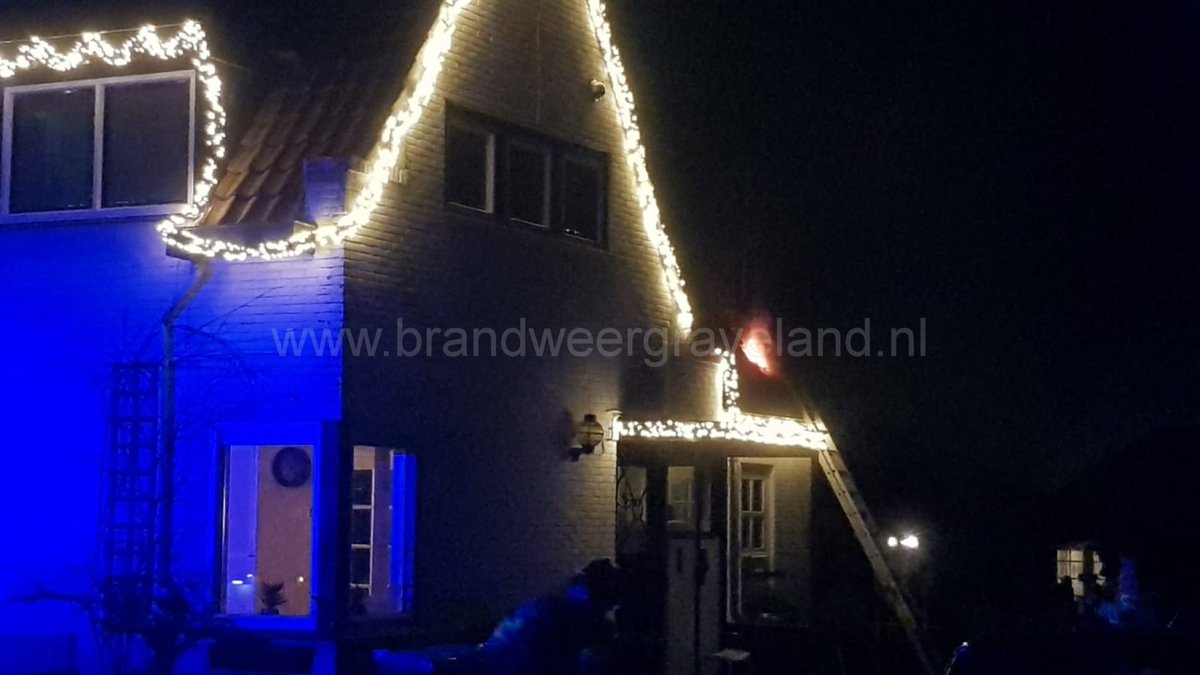 Melding schoorsteenbrand De Kwakel Kortenhoef