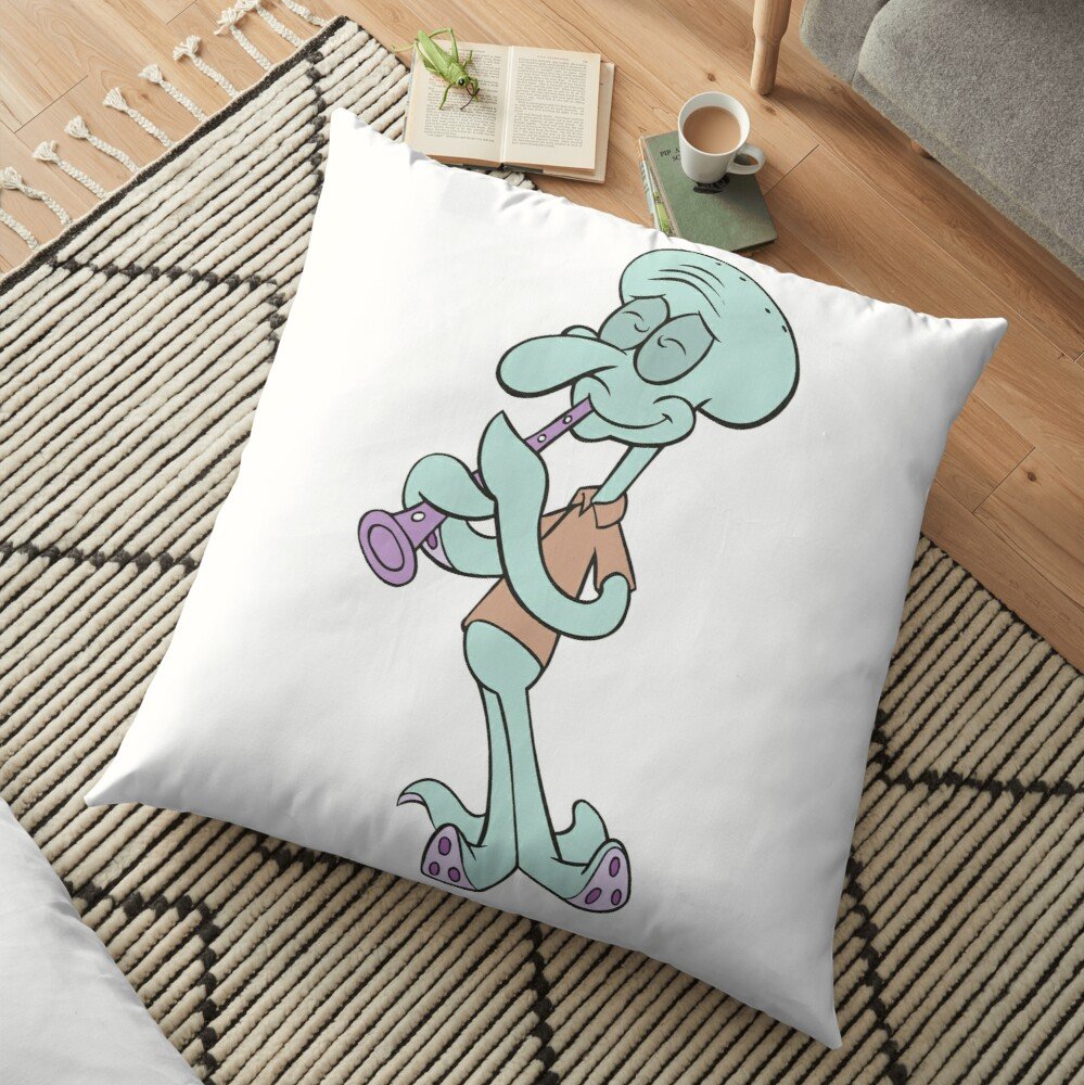 my collection of this single squidward illustration (a thread)