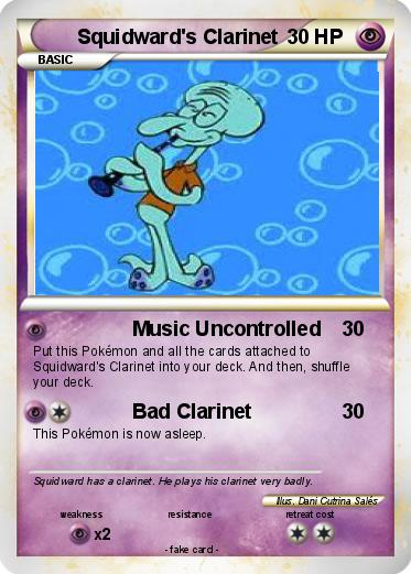 my collection of this single squidward illustration (a thread)