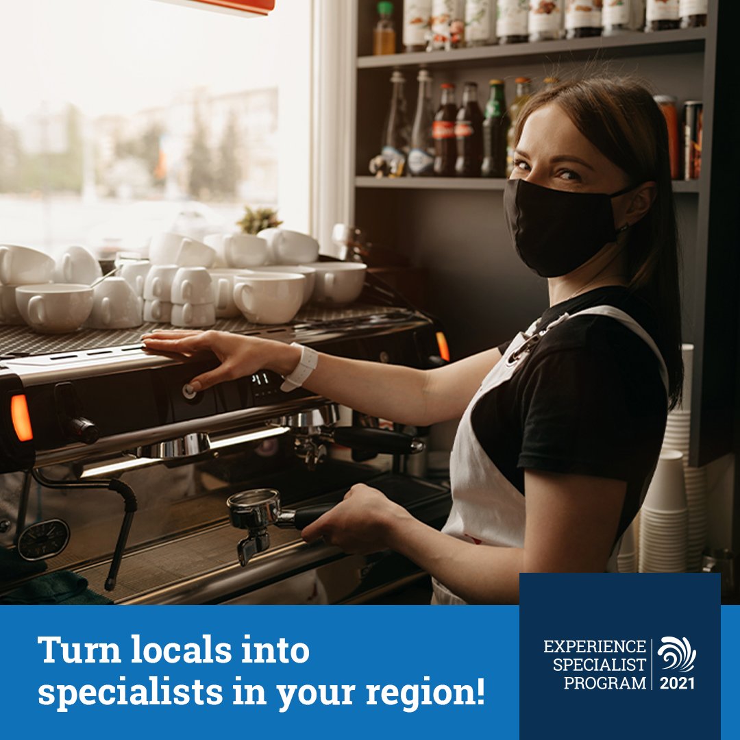 ExperienceSpec's tweet image. We know, it’s been a challenging time for our tourism industry and communities.
Fewer travellers means relying more than ever on locals to support our businesses. That’s where our program can help you!
Learn more about our training: experiencespecialisttraining.com
