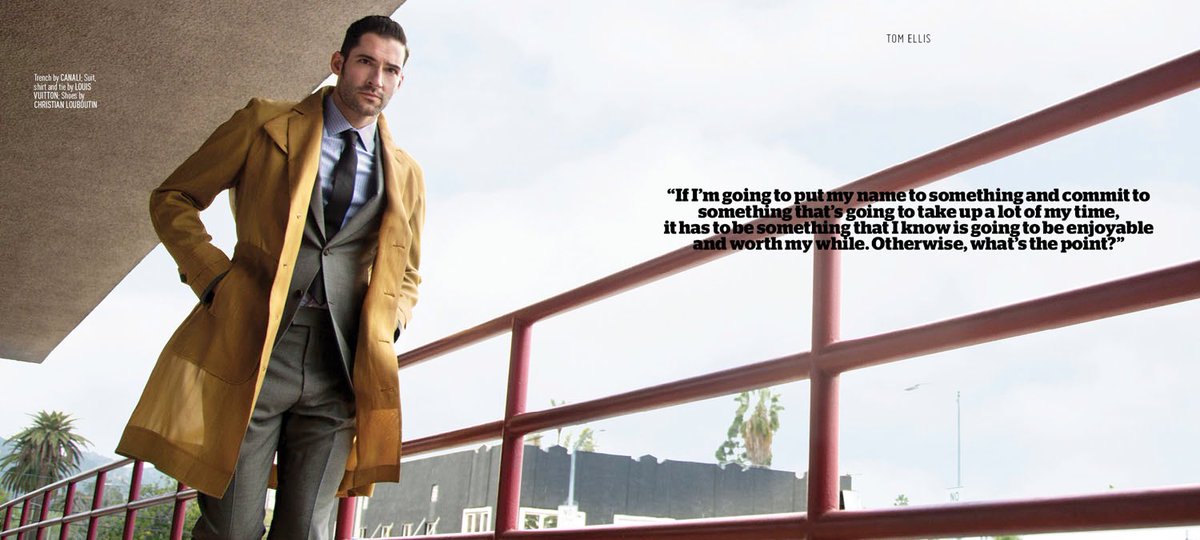 Tom_EllisFans's tweet photo. #TomEllis for #AugustManMalaysia
talking in 2016 about #Lucifer & all things...
Read the full story in the June 2016 issue of August Man Malaysia!
Photographs by #KarlSimone; Creative Director #MelvinChan; Styled by #BrunoLima https://t.co/IdKHXTjxSz