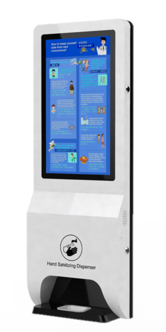 interactive_ca's tweet photo. Helping #Ontario customers get #backtowork safely with an Auto Dispensing Hand Sanitizer with a #Digital Signage Display. 
Only $1599 including wallmount or stand mount.
Get yours now. 

https://t.co/NLY8MnNfA1 
#signage https://t.co/qV7Ja3rtWb