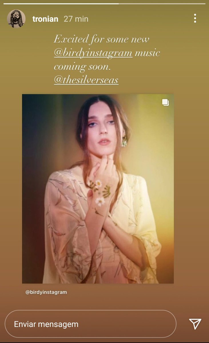 BirdyBR's tweet photo. Ian Fitchuck postou em seu instagram que o 1st do #Jas4 será lançado em breve e marcou a Birdy e o Dan Tashian. Os três trabalharam juntos nas seguintes músicas: New Moon, Surrender e River Song. https://t.co/LBu8jMLfH0