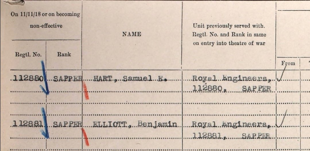 2. So a search on the usual suspect genealogy site  @AncestryUK shows that only a Medal Index Card & Medal Rolls exists.....