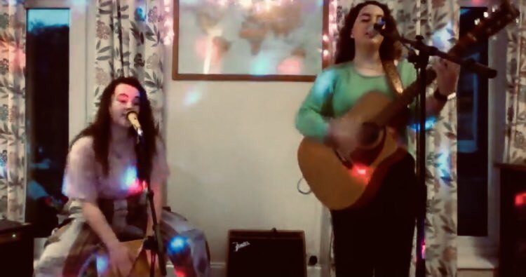 Snapshots from last week’s Just Another Lockdown Festival! 
Amazing feeling to be gigging again even if it is virtual! 🏡 <a href="/Luc_wilk/">Lucy Wilkinson</a> <a href="/mollywilkinson4/">mol</a>