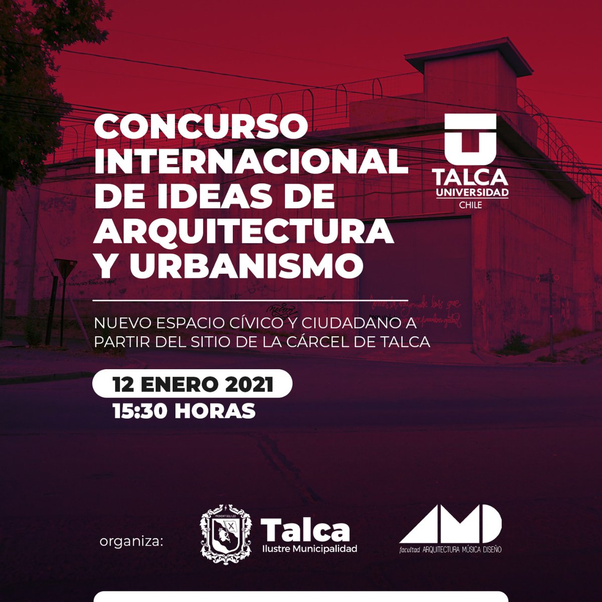 IMTalca's tweet photo. Queremos invitar a la comunidad a participar de un nuevo espacio cívico y ciudadano este martes 12 de enero a partir de las 15:30 horas.
Unirse a la reunión Zoom
https://t.co/pvfn1maBS2...
ID de reunión: 891 7438 8989
Código de acceso: 264965
Sala: ​0
#SiempreJuntoATi https://t.co/XGzyqllsL3