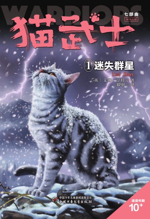 Warrior Cats Mews on X: The first three The Broken Code books in the  Chinese new style.  / X