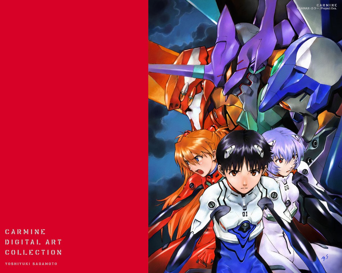 Gonna make this a long thread for Offical Evangelion art I really like