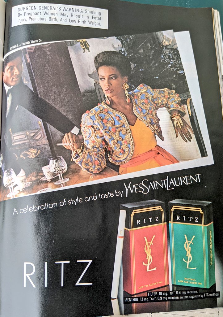 4th - Yves Saint Laurent??!?!? Is that even a cigarette brand??Well apparently so. I guess this is your "high-class" marketing.Both menthol and non-Menthol shown./7